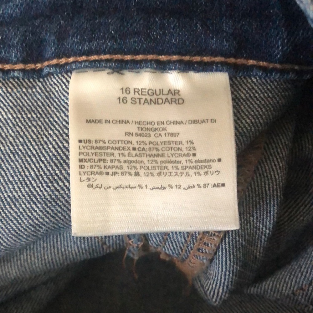 Old Navy Size 16 lLevi Overalls, EUC - Picture 6 of 6